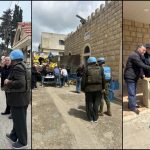 Tropas españolas escoltan ayuda humanitaria en el sur de Líbano