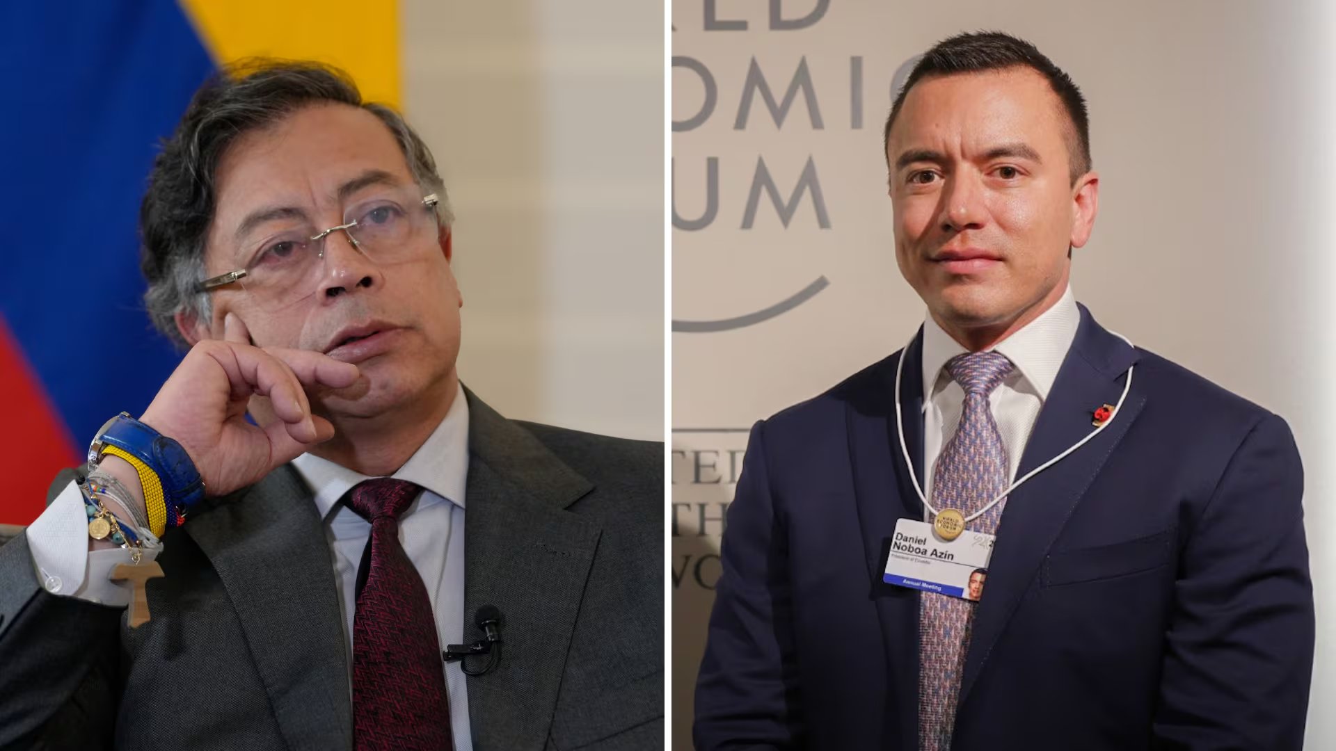 Acusaciones cruzadas entre Colombia y Ecuador agravan la tensión diplomática - crédito Andrea Puentes/Presidencia - @Presidencia_Ec/X