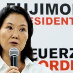 Fujimori pide calma y rechaza insurgencia tras elecciones en Perú