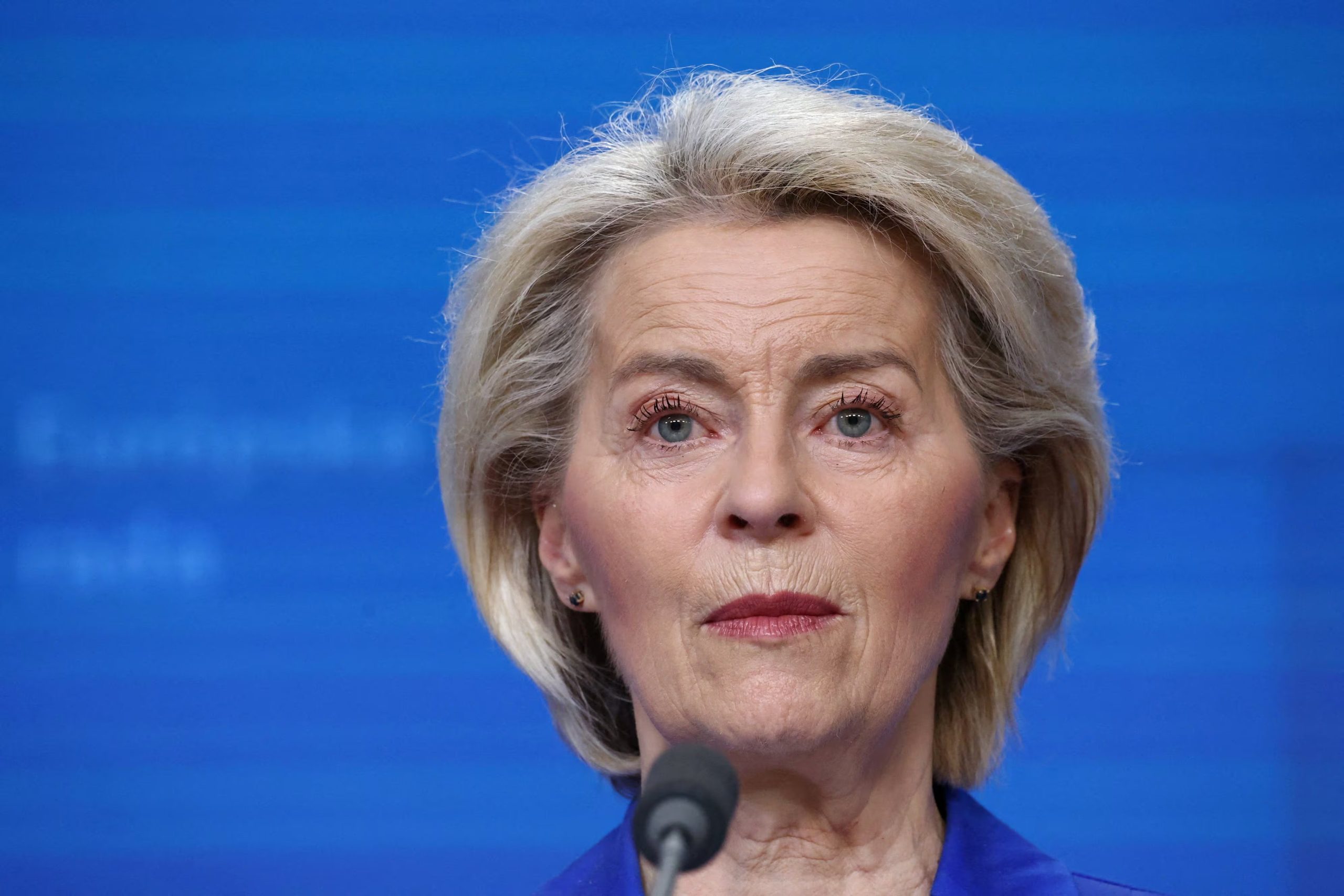 Ursula von der Leyen, presidenta de la Comisión Europea (REUTERS/Yves Herman)