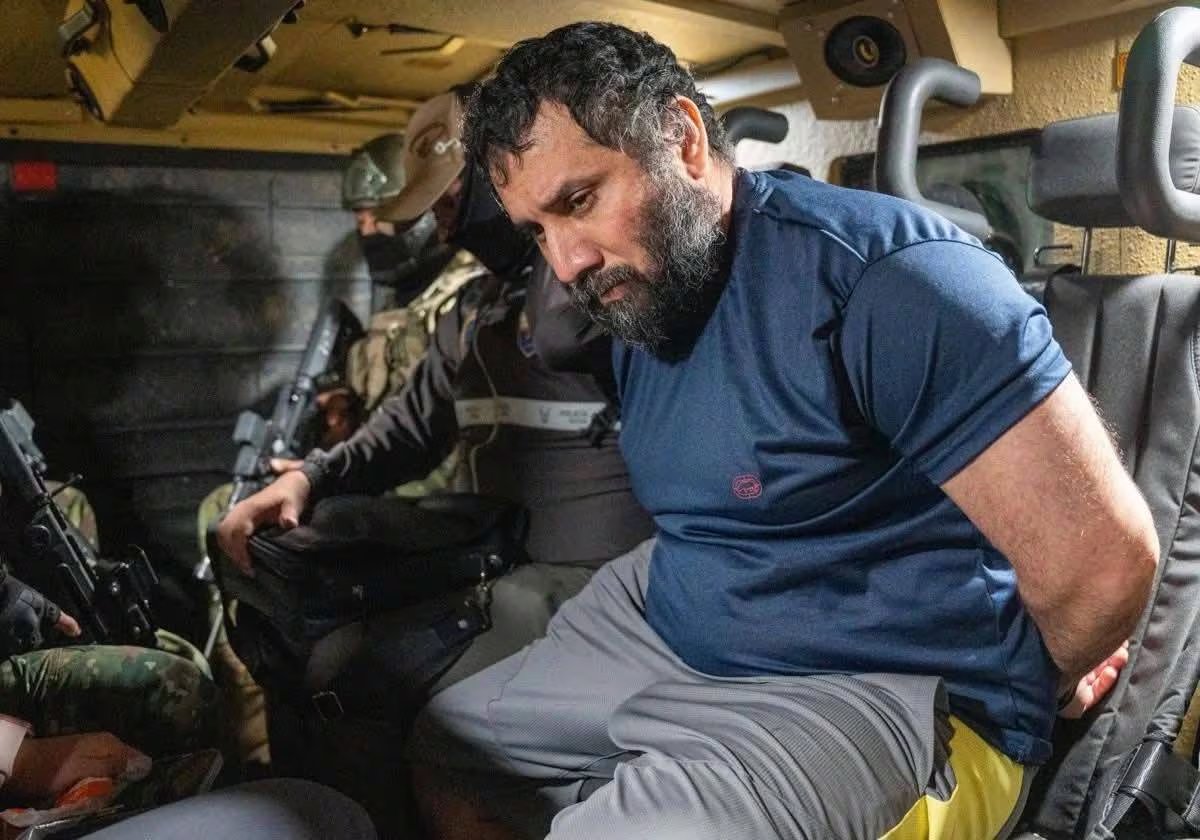 José Adolfo Macías Villamar, alias Fito, es un criminal de Ecuador que fue capturado tras ser un prófugo de la justicia - crédito Fuerzas Militares de Ecuador