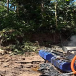 Operación militar destruye 6 dragas de minería ilegal en Napo y Morona Santiago