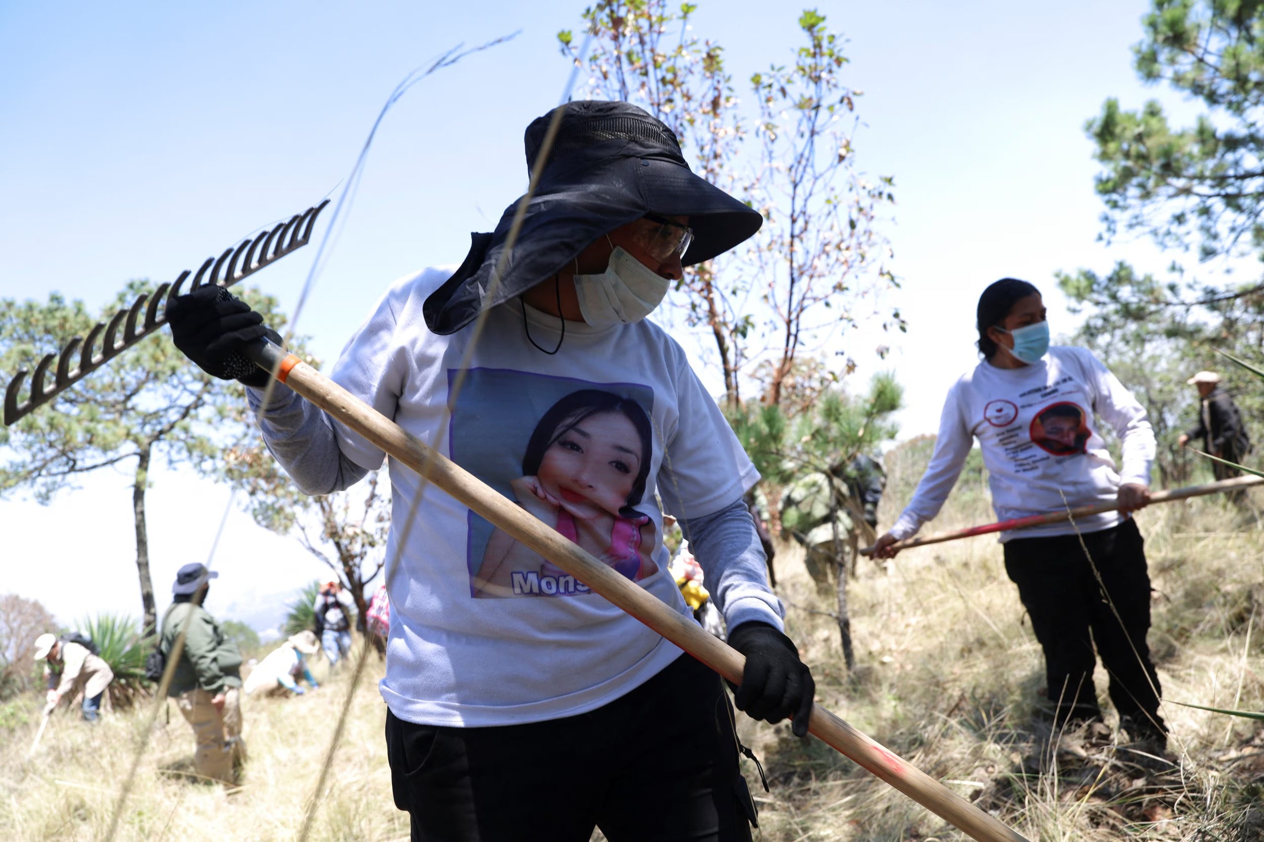 Volker Türk se reúne con colectivos de familiares de personas desaparecidas en México. REUTERS/Luis Cortes