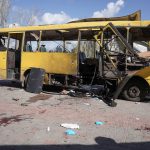 Ataque ruso con drones contra bus en Dnipro deja 4 muertos y 16 heridos