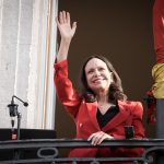 Miles de venezolanos aclaman a María Corina Machado en Madrid