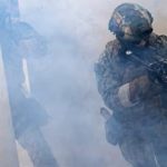 Infantes de marina participaron en entrenamiento con personal del portaaviones USS Nimitz