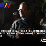John Reimberg, Ministro del Interior, junto a la Policía Nacional del Ecuador, a través del eje investigativo y en coordinación con la Fiscalía General del Estado, ejecutó la operación internacional Victoria