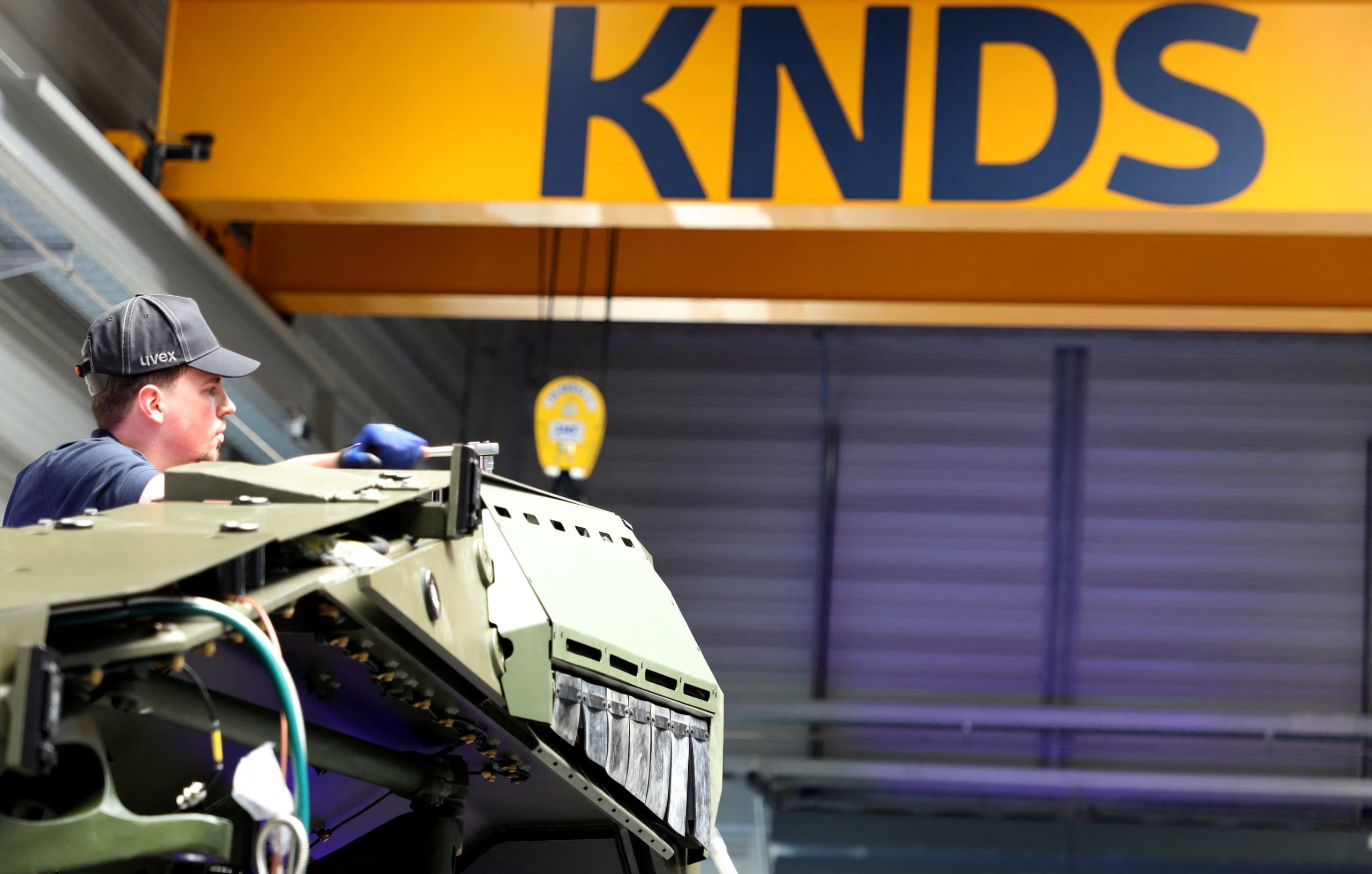 Alemania compra el 40% de KNDS, el principal fabricante europeo de tanques, para garantizar control sobre tecnología militar estratégica (REUTERS/Louisa Off)
