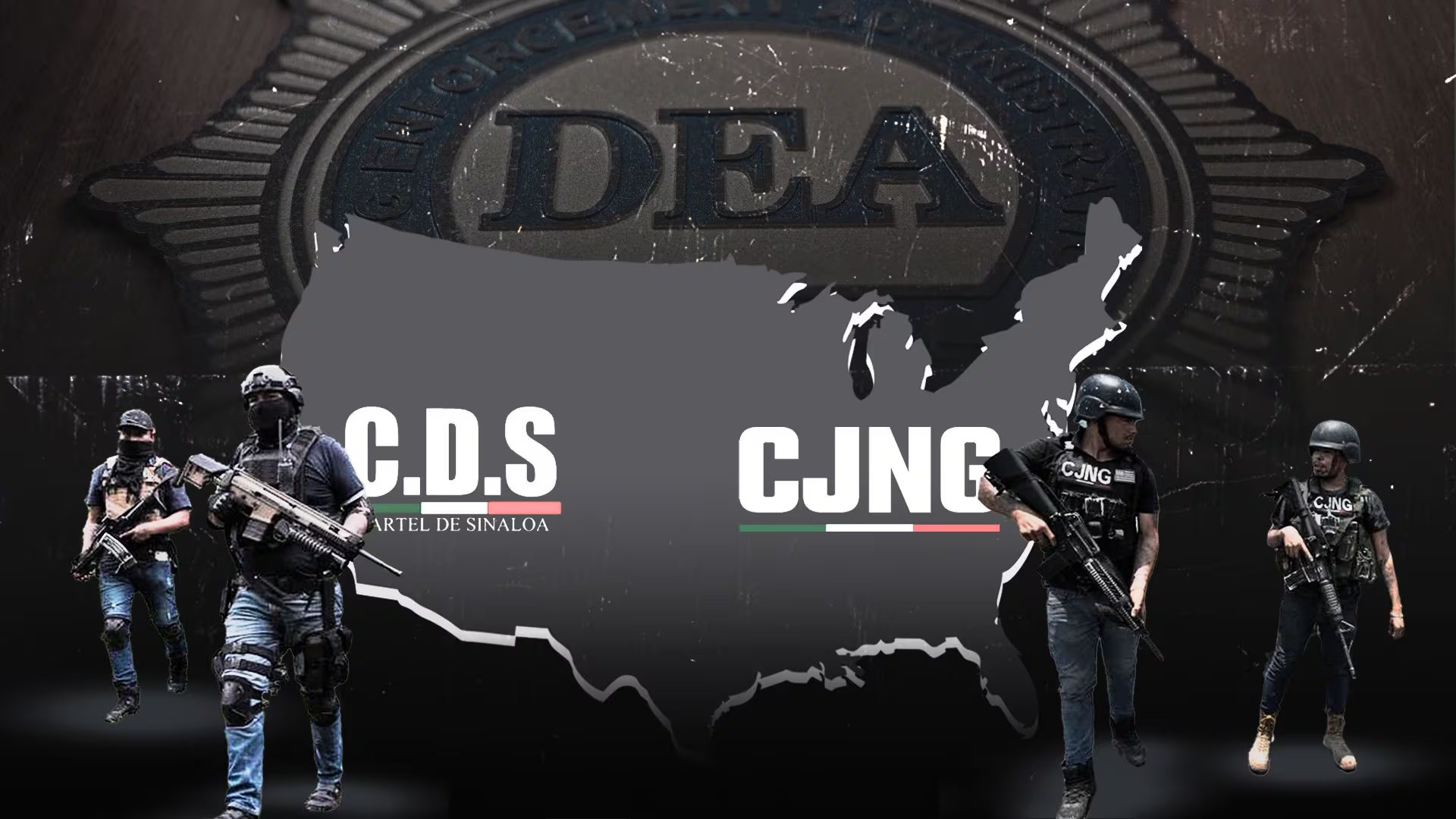 El CJNG y el CDS son las dos organizaciones más peligrosas de México, según la DEA. Imagen: Infobae México