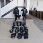 Perro antidrogas Cumi detecta 7,5 kilos de marihuana en la terminal terrestre de Manta