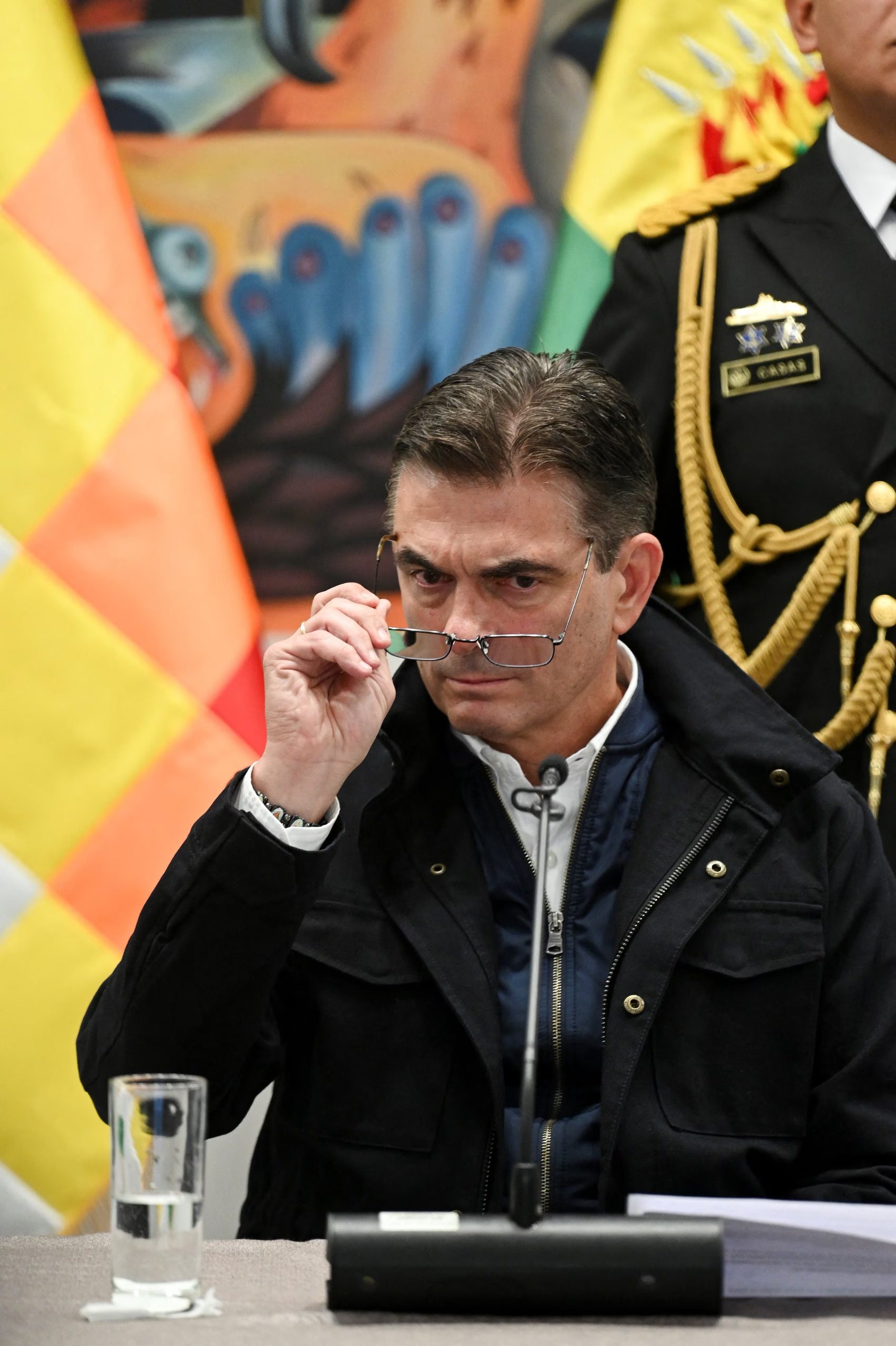 Rodrigo Paz en conferencia de prensa. Imagen de archivo. REUTERS/Claudia Morales