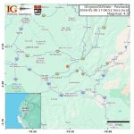 Sismo se registró en Guayas la tarde de este miércoles, 6 de mayo