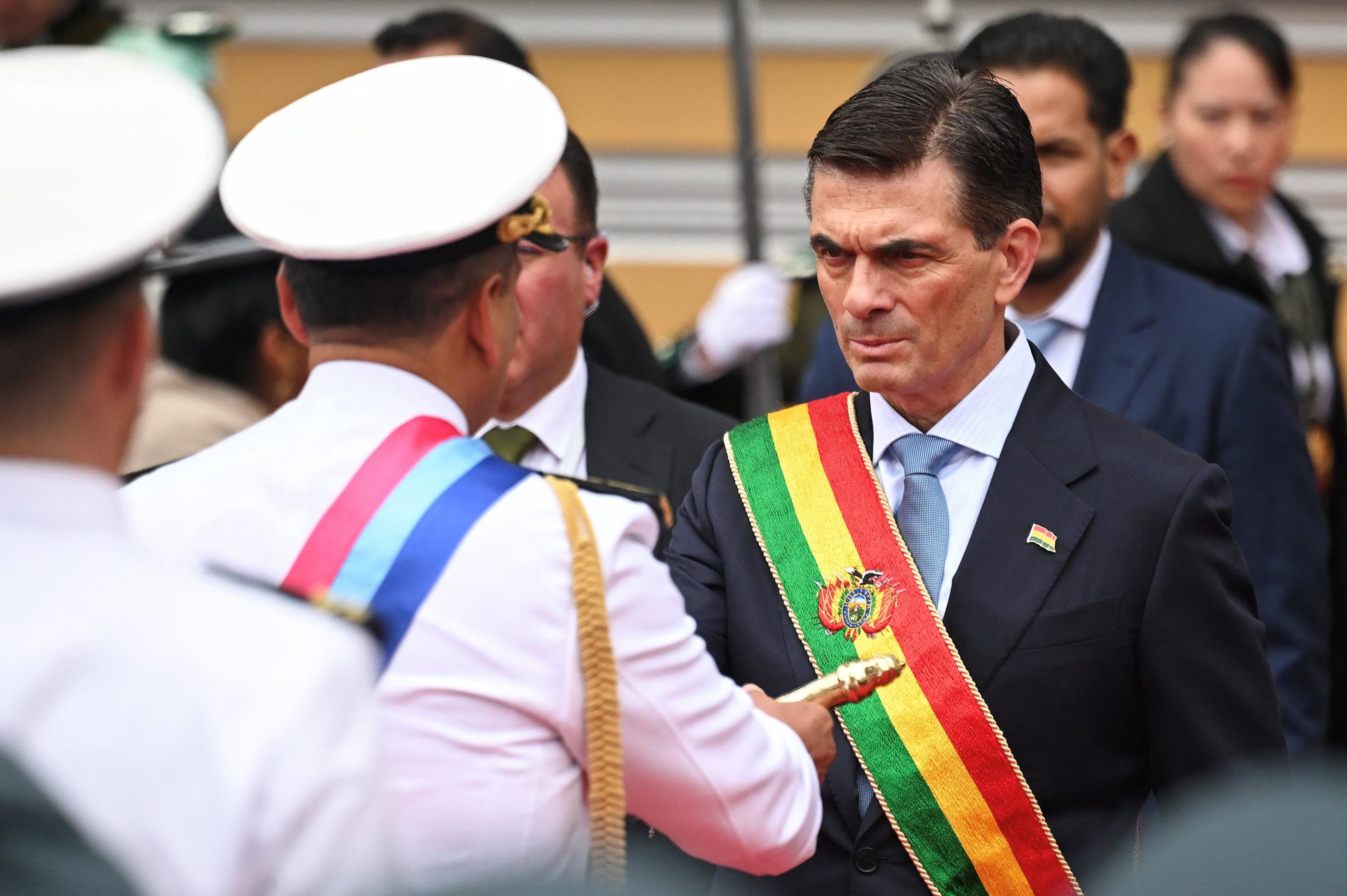 Rodrigo Paz asumió la presidencia de Bolivia el 8 de noviembre de 2025. REUTERS/Claudia Morales