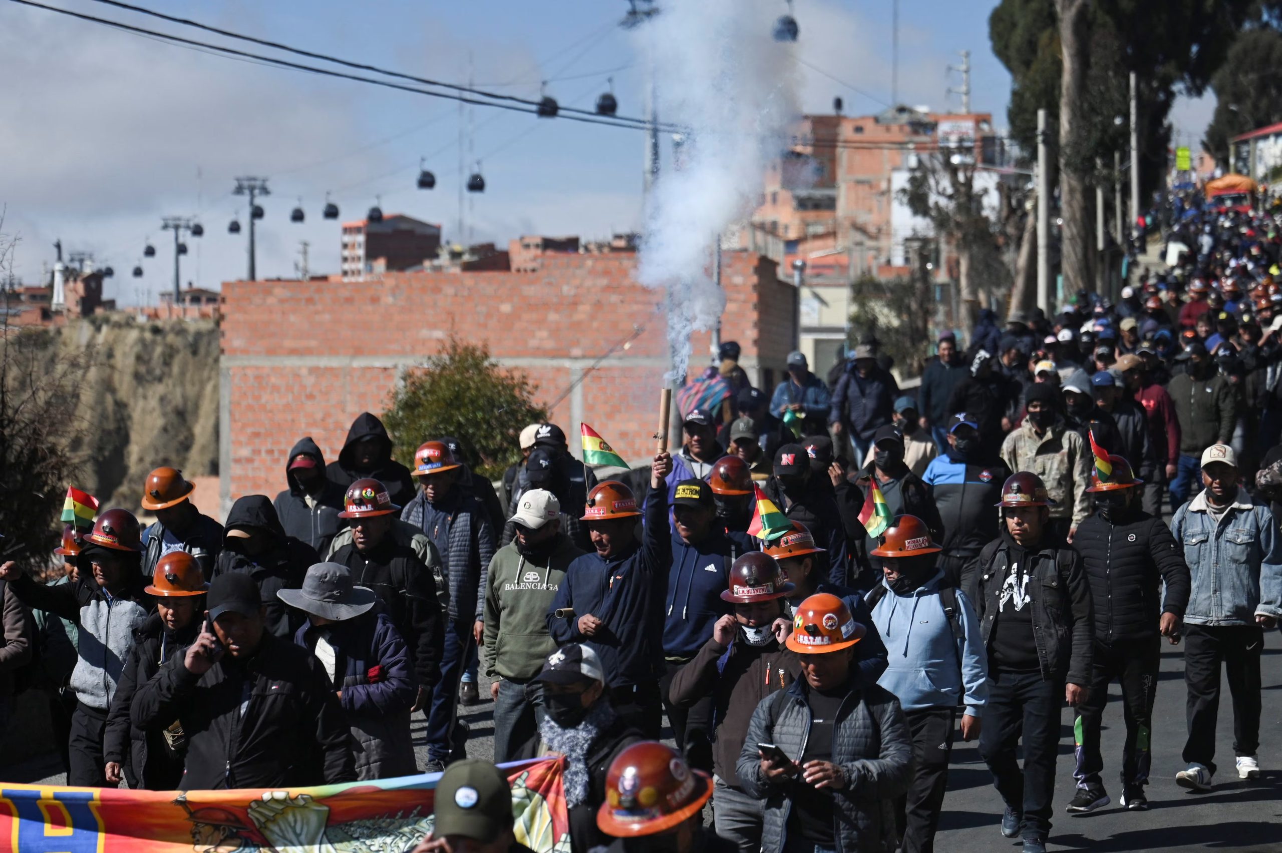 Los bloqueos se expandieron a Oruro, Cochabamba, Santa Cruz, Potosí y Chuquisaca (REUTERS/Claudia Morales)
