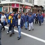 1 de mayo: Ambato y Esmeraldas registraron marchas con poca afluencia