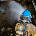 Incendio en mercado de Aguilares: dos puestos y tortillerías afectados