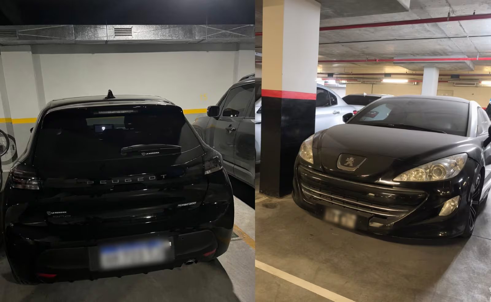 Lops vehículos secuestrados en el operativo