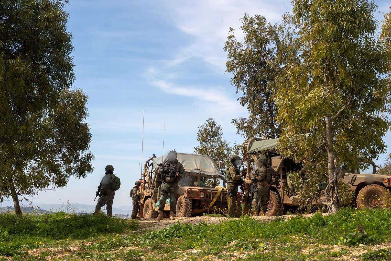 El cuartel de Ya'ara en el norte de Israel fue atacado con un enjambre de drones, según un comunicado de Hezbollah. (FDI)