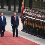 Donald Trump se reúne con Xi Jinping en Pekín durante visita oficial a China