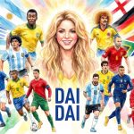 CON MESSI Y OTROS JUGADORES ||»Shakira» estrenó el video de «Dai Dai», su canción para el Mundial 2026