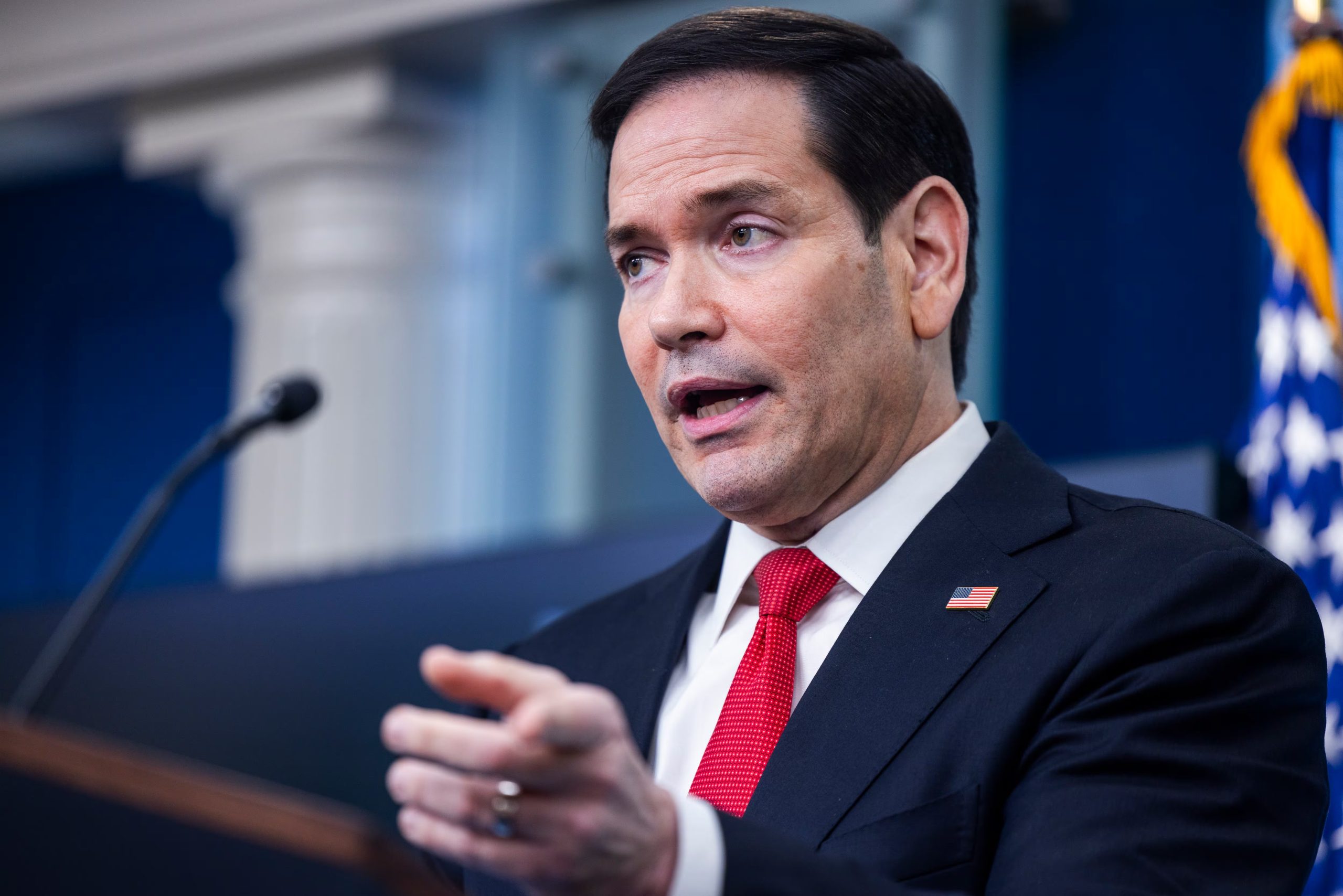 El secretario de Estado Marco Rubio declaró que la fase activa de la guerra había terminado (EFE)