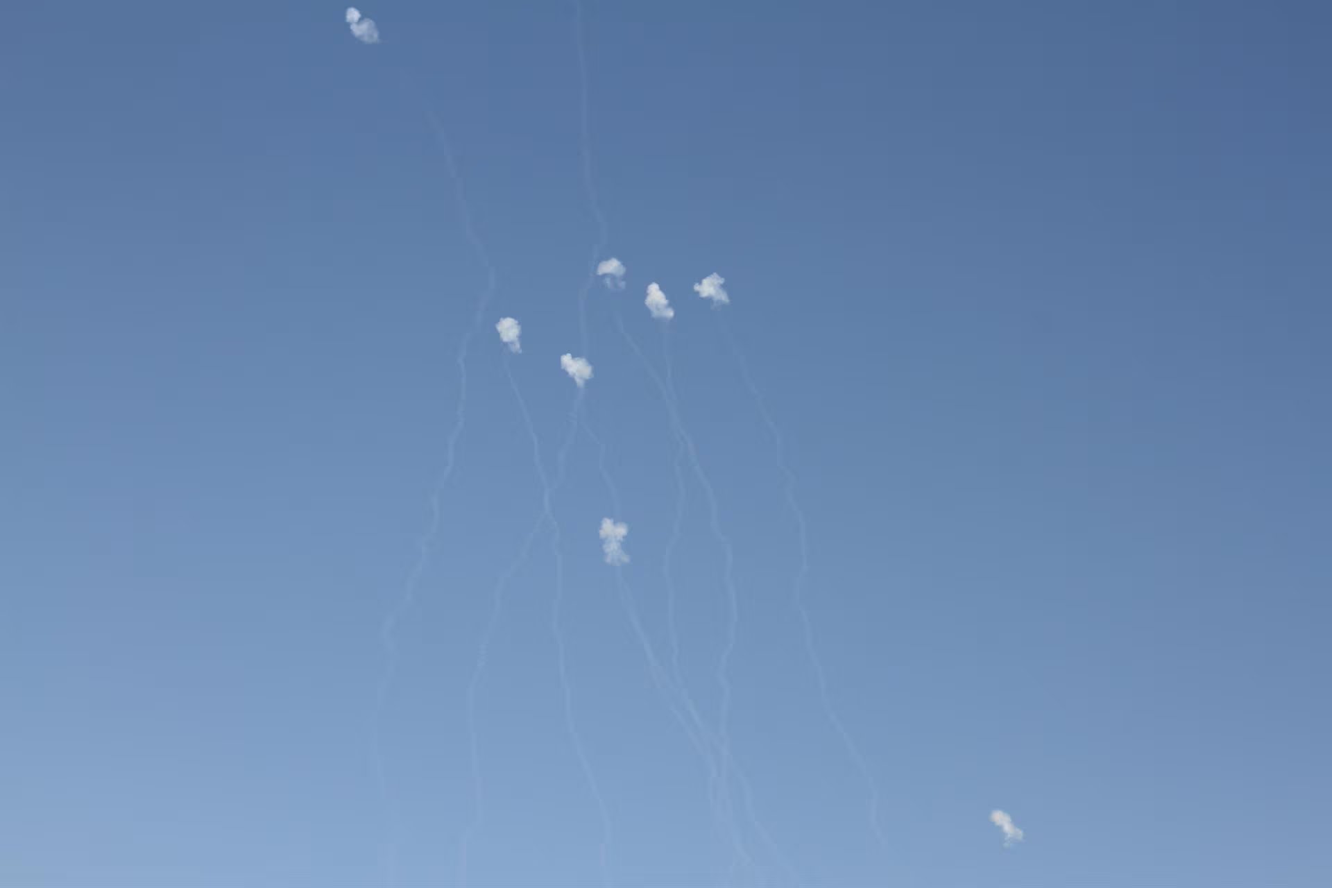 Ataques de Hezbollah interceptados por Israel (Europa Press)