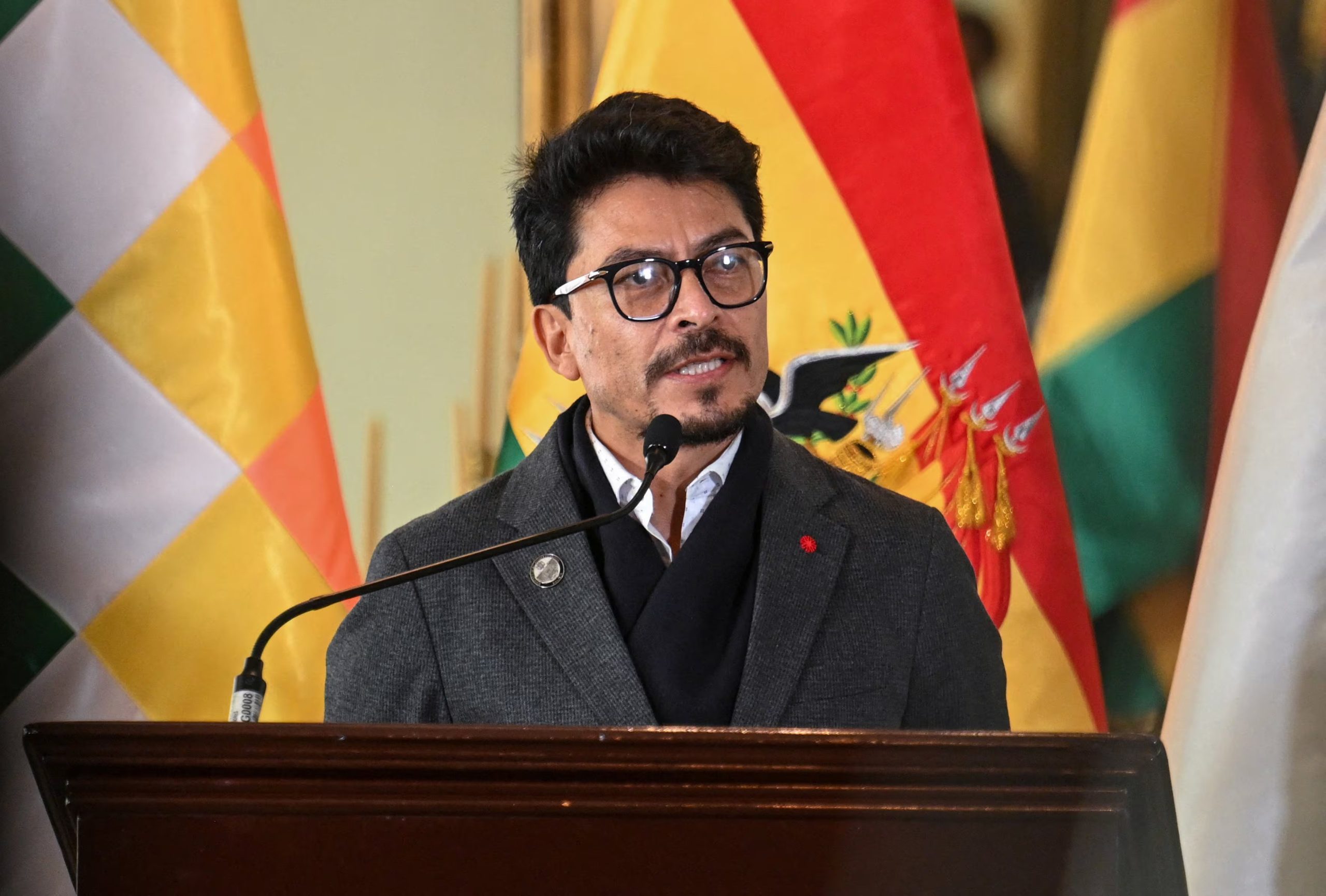 El ministro de Relaciones Exteriores de Bolivia, Fernando Aramayo Carrasco (REUTERS/Claudia Morales)