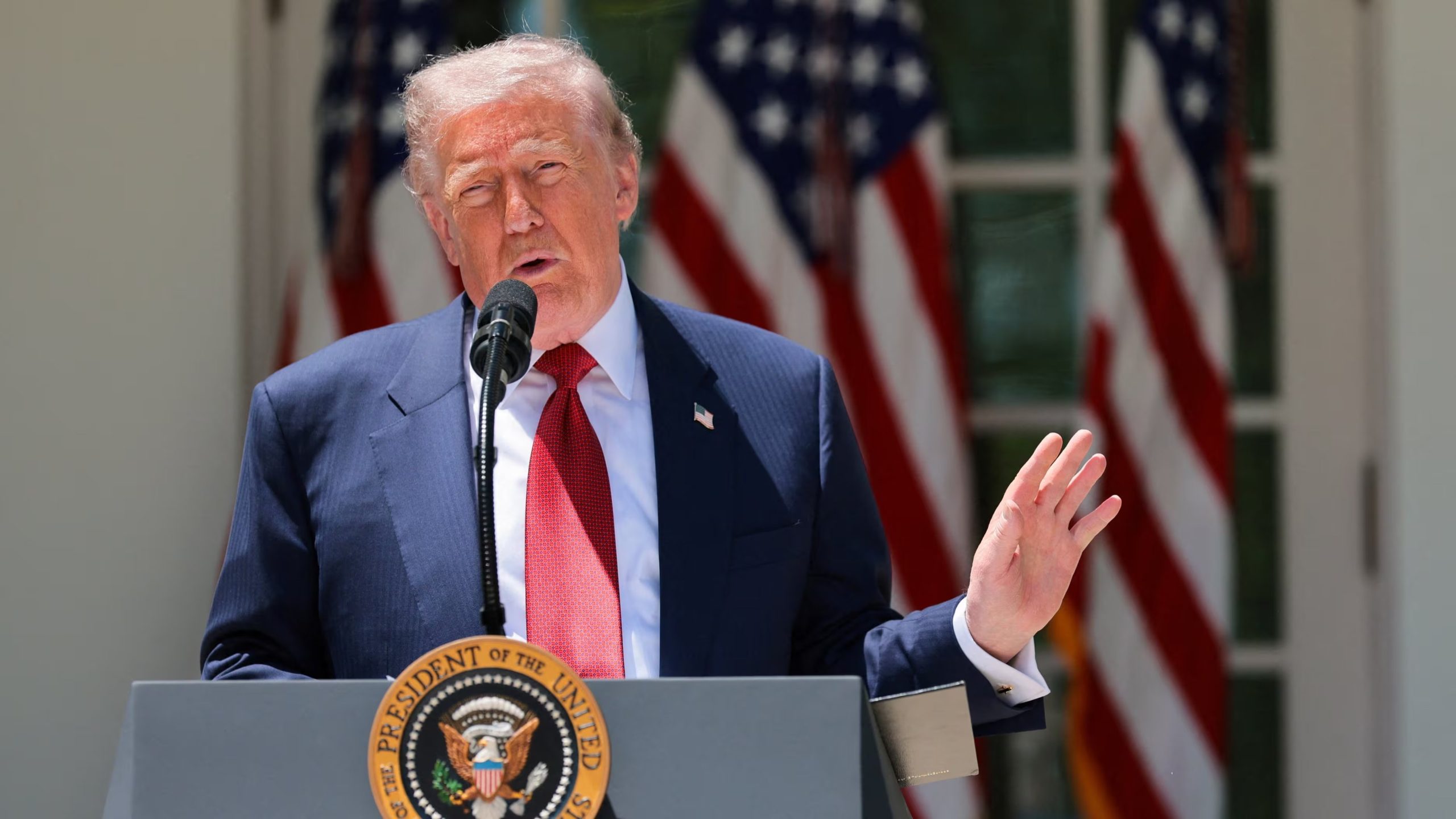 El presidente de Estados Unidos, Donald Trump, insiste en que Irán sufrió una derrota militar (REUTERS/Jonathan Ernst/Archivo)