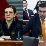 Jueza Daniella Camacho y el fiscal Carlos Leonardo Alarcón lideran la calificación de méritos en el concurso de fiscal general del Estado