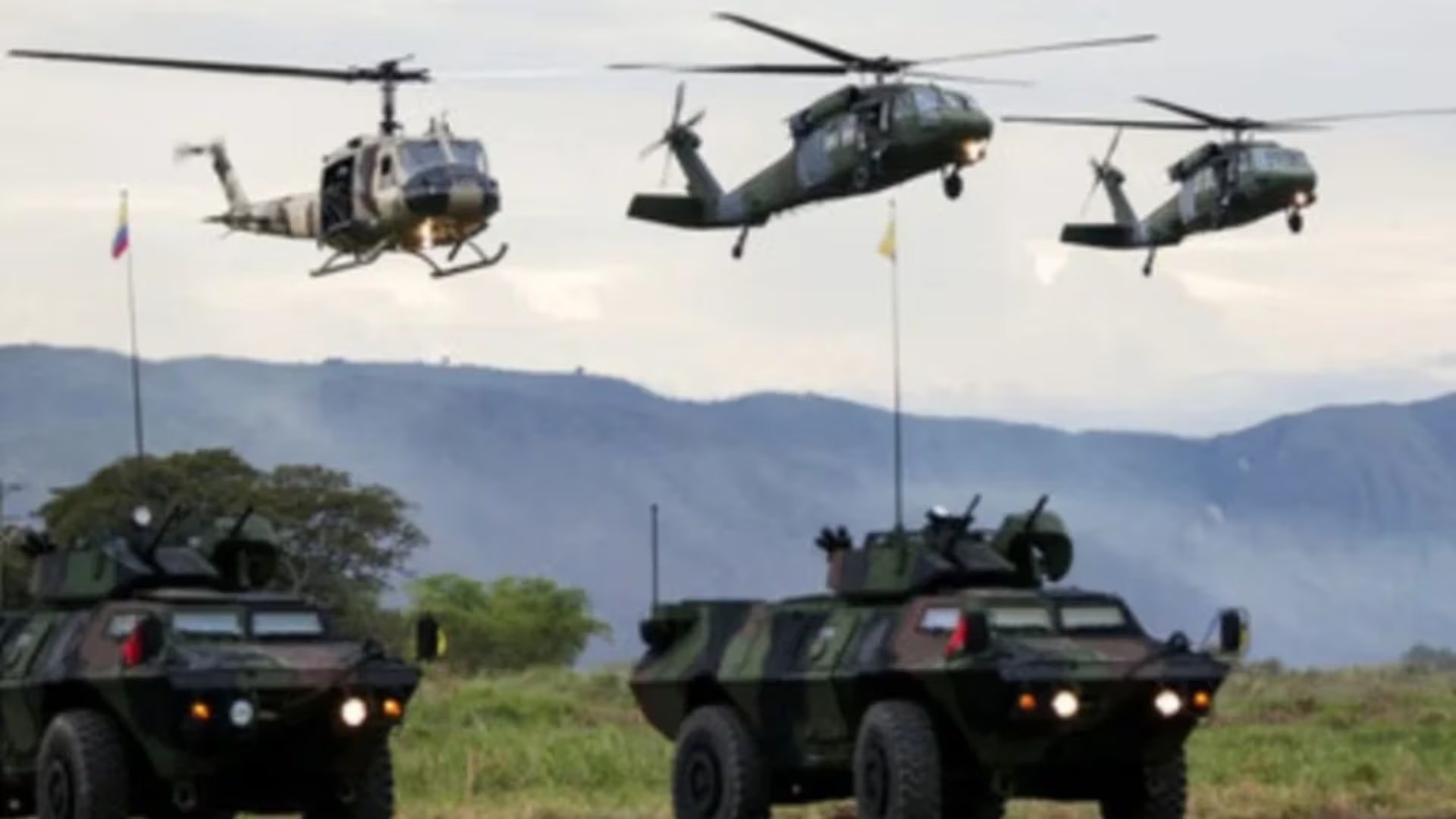 Las Fuerzas Militares localizaron campamentos fortificados, explosivos y dispositivos de lanzamiento de artefactos por drones del ELN - crédito Fuerzas Militares
