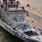 BAE Jambelí llega a Ecuador para reforzar la seguridad marítima