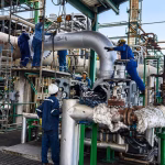 Petroecuador reanudó progresivamente las operaciones de unidad clave para combustibles de la refinería Esmeraldas