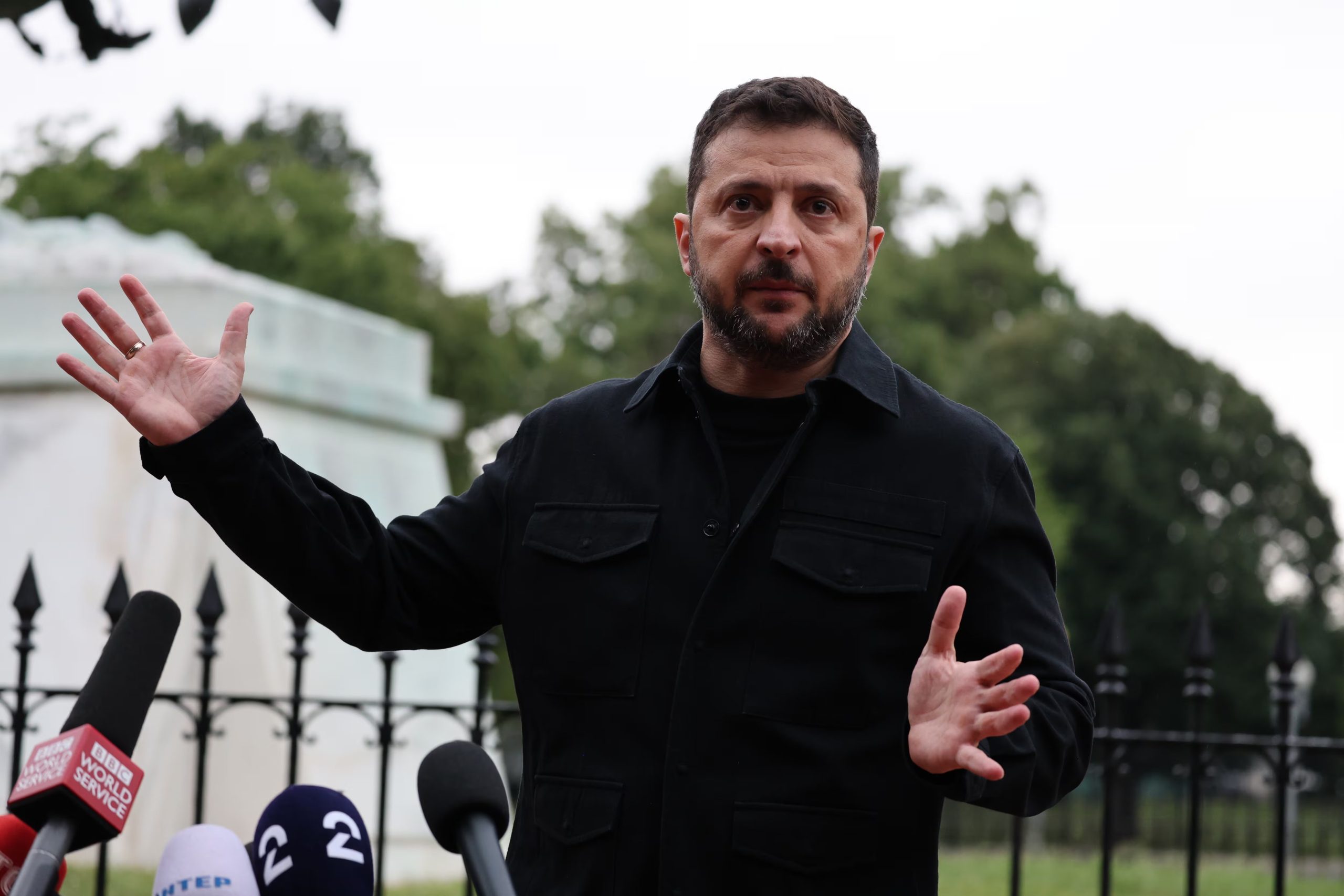 Zelensky denunció ataques rusos continuos sobre zonas civiles e infraestructura ucraniana (EFE)
