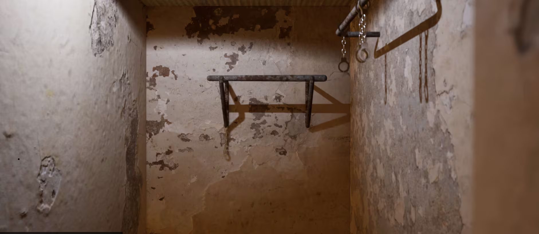 Una de las salas de tortura de la cárcel de Taganrog según la reconstrucción de The Washington Post en base a los relatos de los ex presos