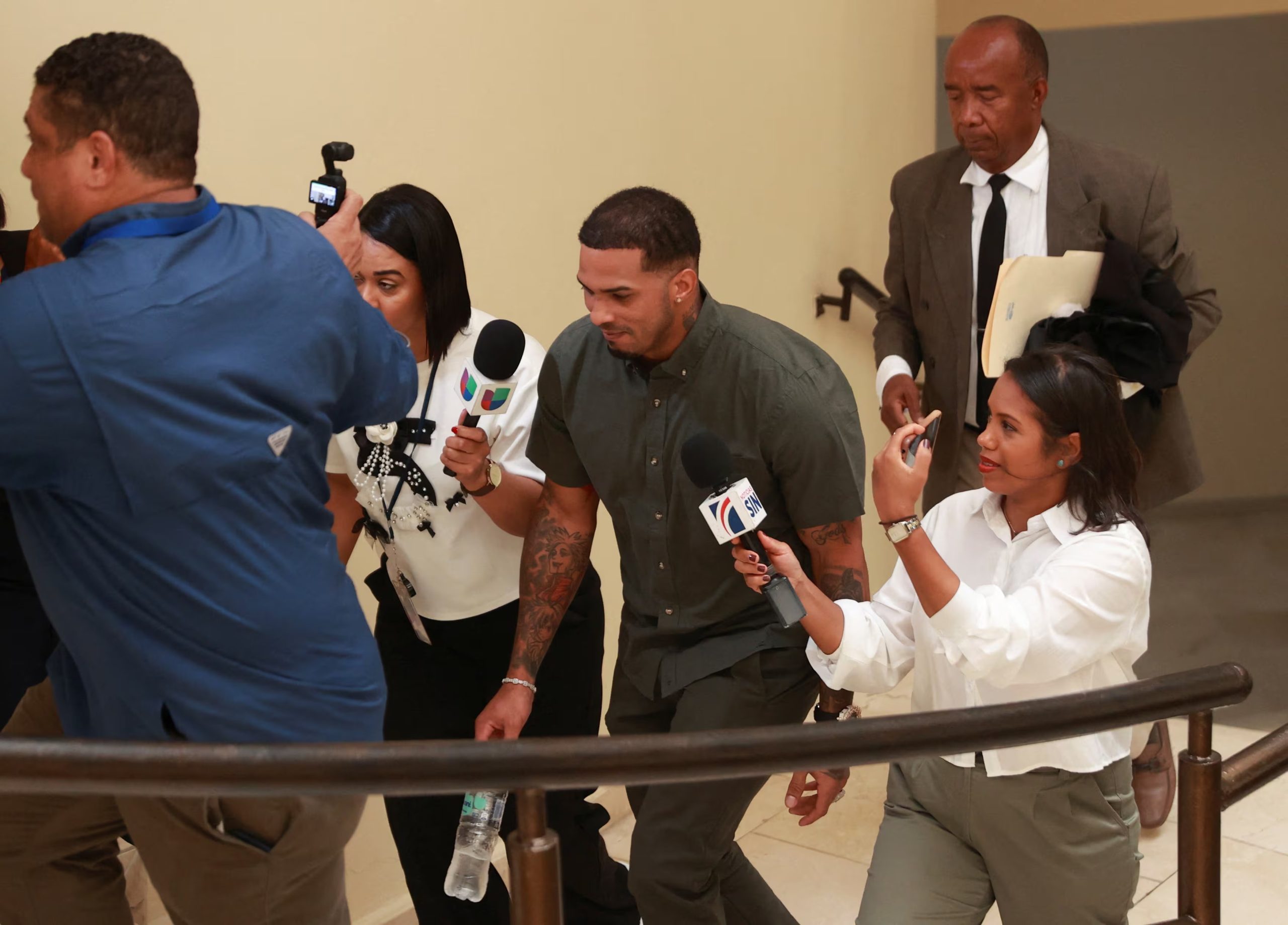 Foto de archivo: El beisbolista profesional dominicano Wander Franco llega a su juicio por abuso sexual de un menor en Puerto Plata, República Dominicana, el 26 de junio de 2025. REUTERS/Erika Santelices