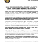 Desarticulan un brazo armado del grupo delictivo “Los Lobos”, que operaba en el cantón Quevedo, provincia de Los Ríos