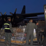 Avión de la Fuerza Aérea traslada 14 toneladas de ayuda humanitaria a Venezuela