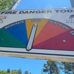 Alerta roja en norte de California por peligro de incendios forestales