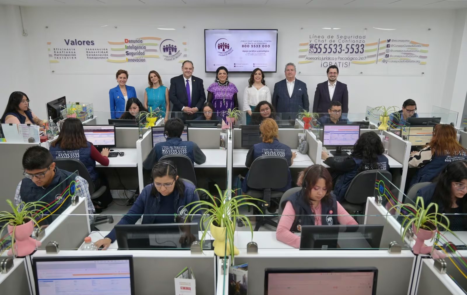 Las instituciones prevén atender en conjunto hasta 92% de las llamadas de urgencia, emergencia y apoyo ciudadano que se generarán en la capital. (Consejo Ciudadano)