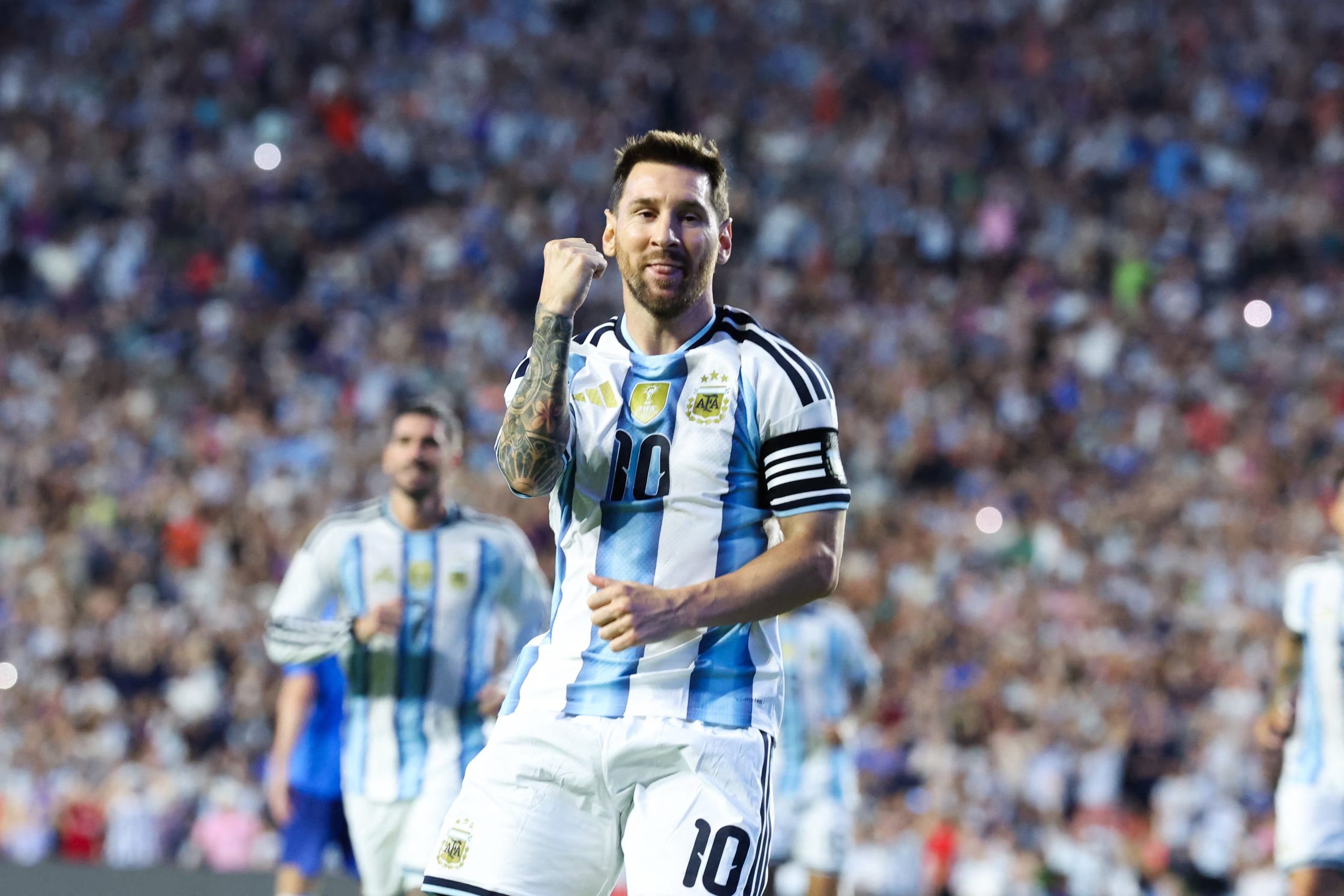 Argentina figura tercera en el ranking de selecciones más goleadoras, con 152 goles en 88 partidos y tres títulos mundiales