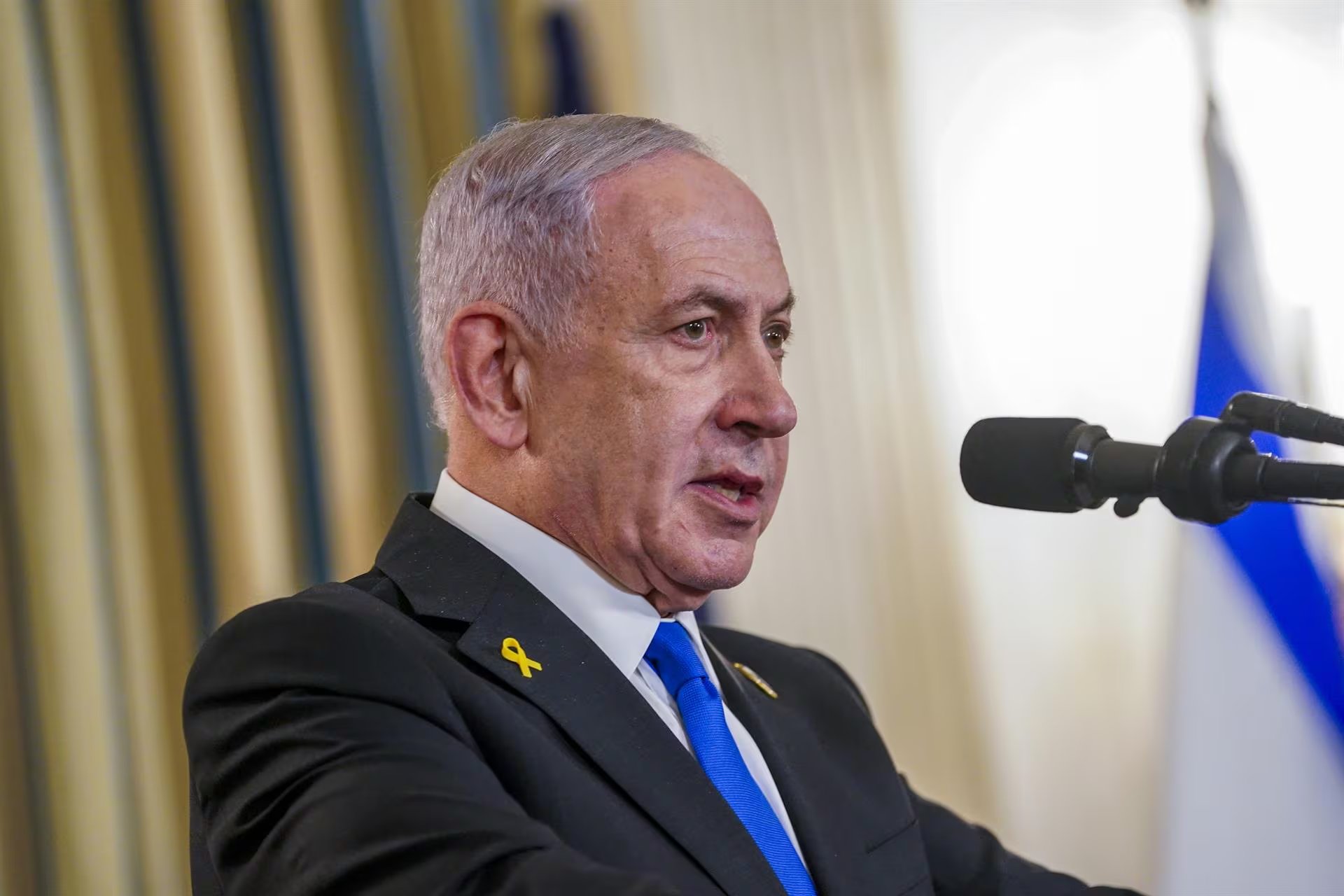 El primer ministro de Israel, Benjamin Netanyahu