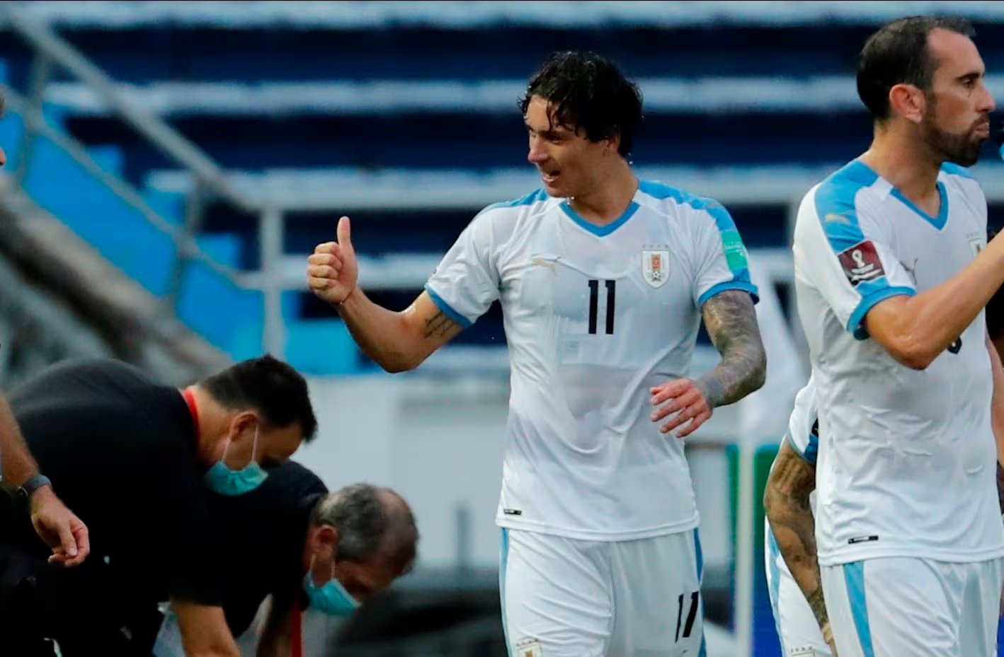 El primer duelo que sentenció la salida de Carlos Queiroz se dio con la goleada de Uruguay por 3-0 en el estadio Metropolitano de Barranquilla-crédito Mauricio Dueñas Castañeda/EFE