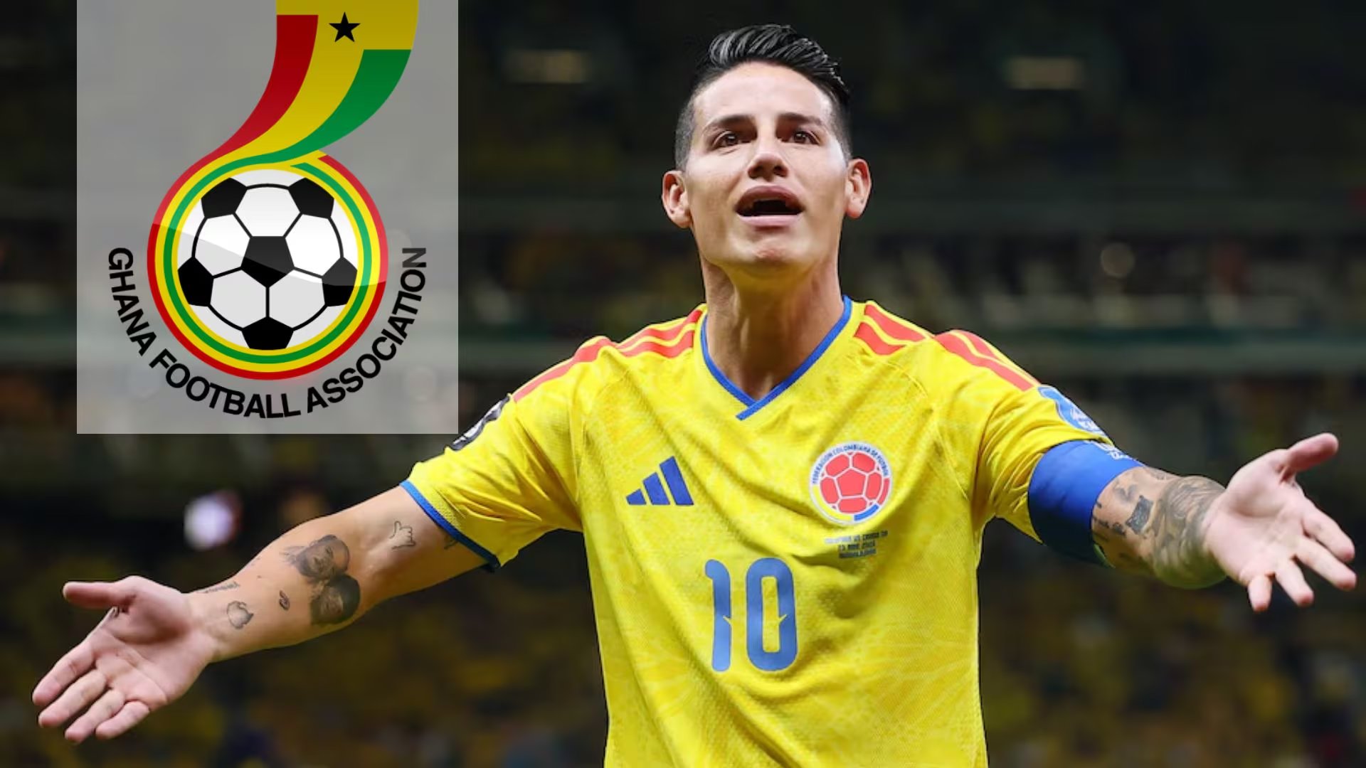 James Rodríguez anticipó un partido exigente frente a Ghana y destacó la fortaleza física del conjunto africano. - crédito Eloisa Sánchez/REUTERS