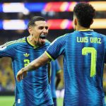 Falcao García celebró con pasión los goles de Colombia en su debut mundialista
