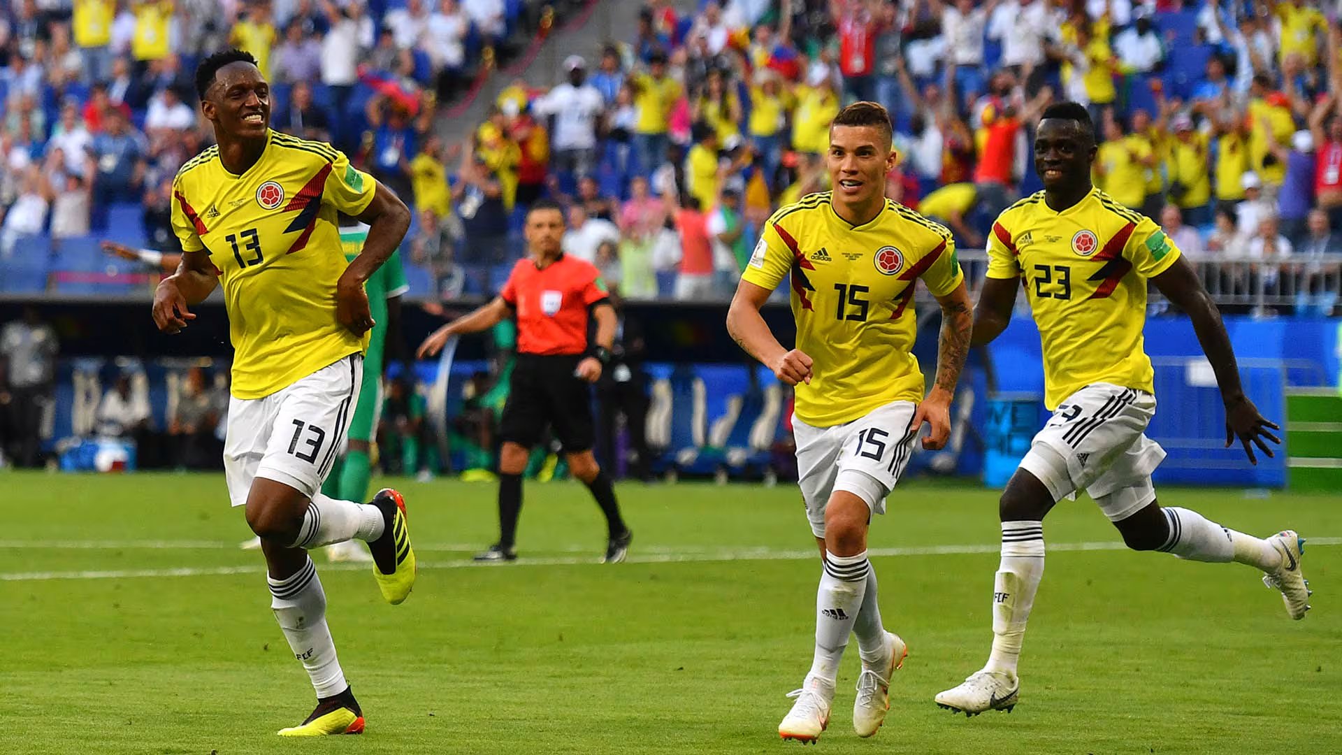 Ante equipos africanos, Colombia tiene un historial de cuatro victorias y una derrota - crédito AFP