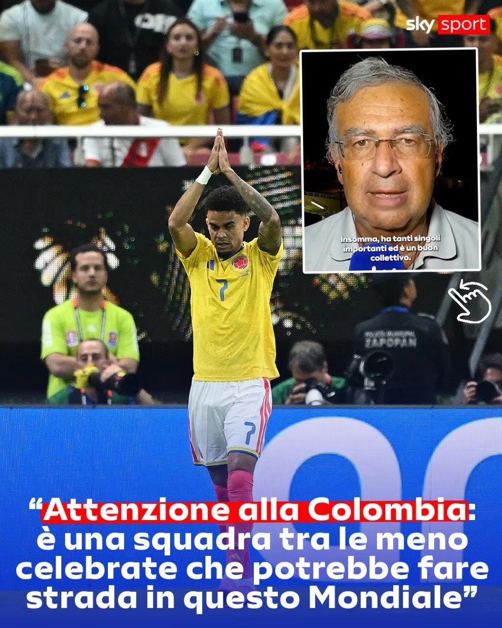 La televisión italiana destacó como un equipo experimentado al cuadro