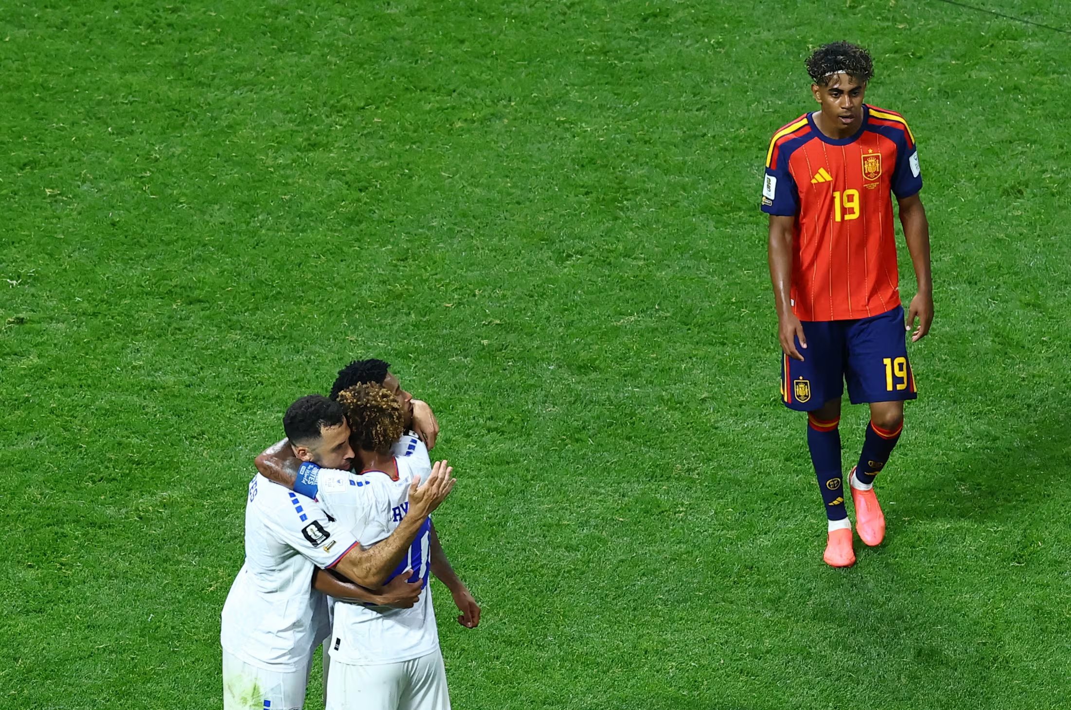 El debut de Cabo Verde en la Copa del Mundo 2026 quedó marcado por el empate sin goles ante España. 
REUTERS/Bernadett Szabo