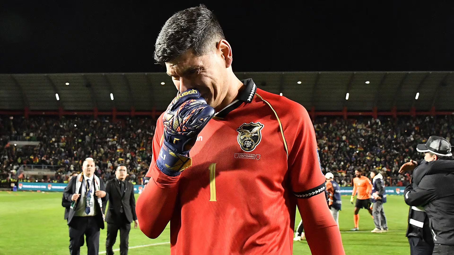 Carlos Lampe lamentó que Bolivia no pudo clasificar al Mundial (Foto EFE/ Jorge Ábrego)
