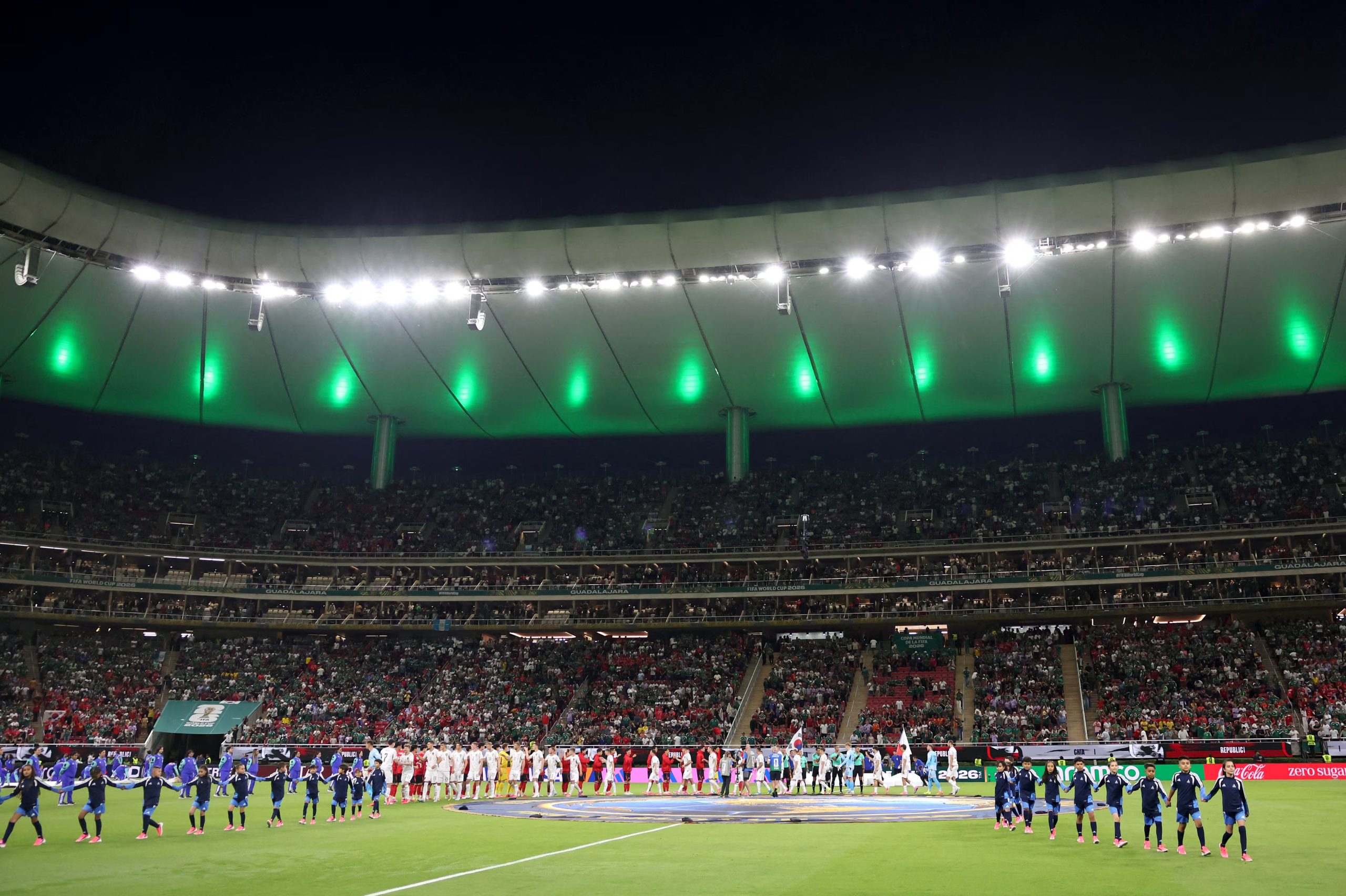 México enfrentará a Corea en Guadalajara. (Photo by Ulises Ruiz / AFP)