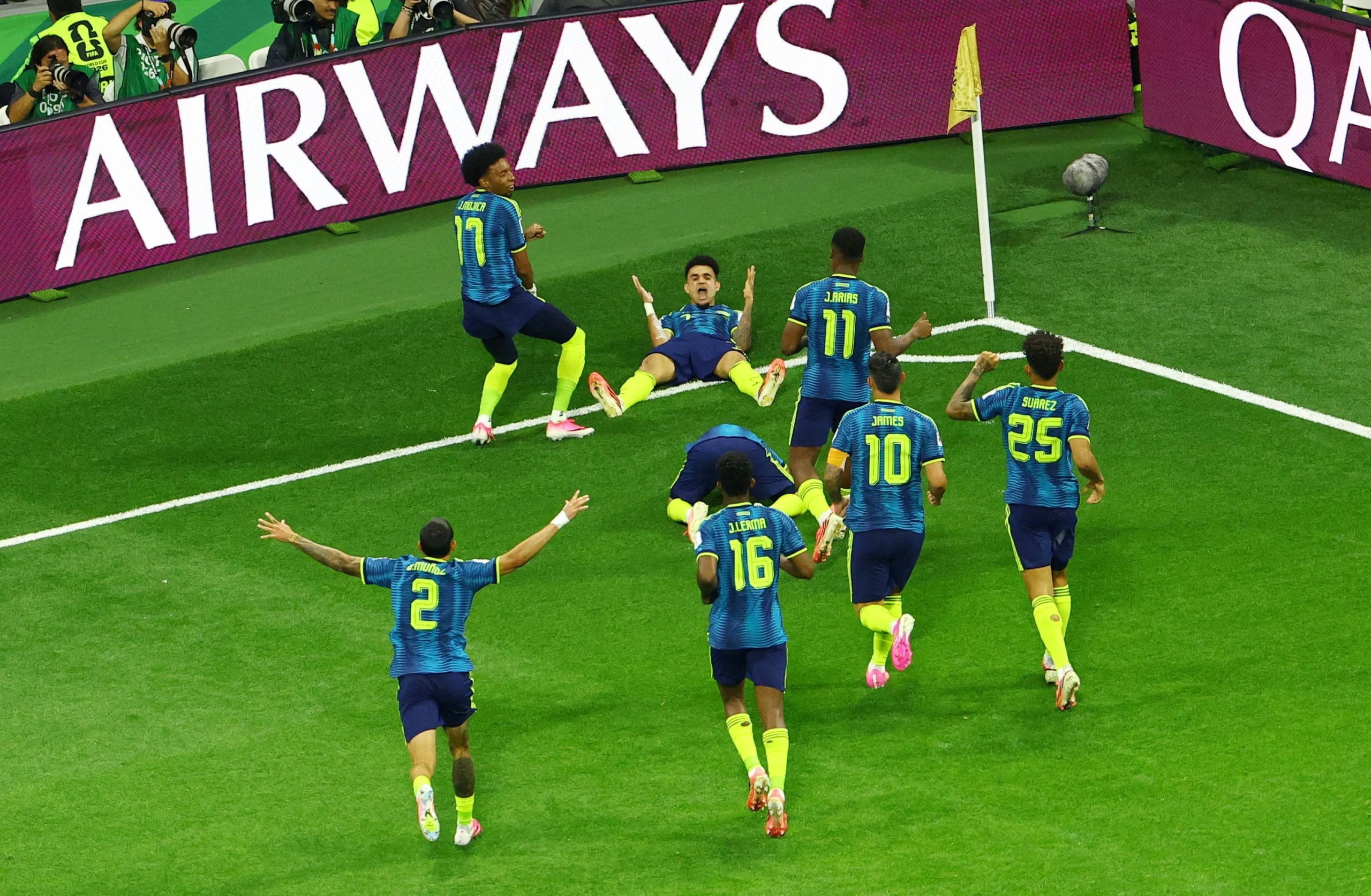 La Selección de Colombia arrancó de manera positiva su participación en el Mundial 2026 al imponerse por 3-1 a Uzbekistán en un Estadio Ciudad de México. REUTERS/Henry Romero
